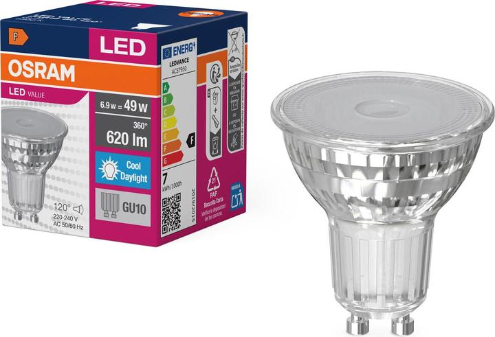 Produktbild Osram LED Spot GU10 PAR16 (GU10, 30x)