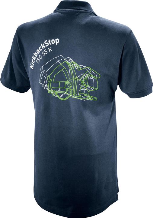 Actual product image Festool Polo shirt dark blue men POL-FT1 S (S)