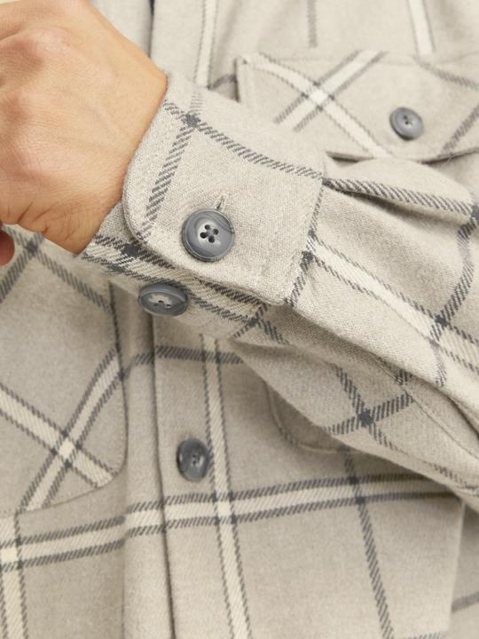 Image du produit Jack & Jones Jprraymond Melange Check Ls Overshirt Sn (S)
