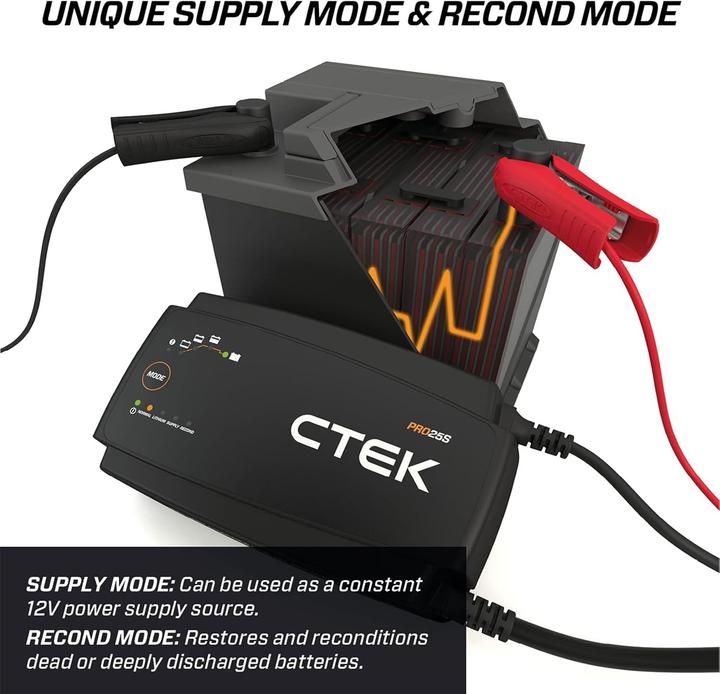 Produktbild Ctek PRO25S (12V, 25 A)