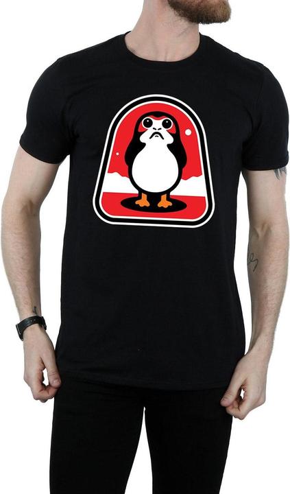 Image du produit Star Wars - T-shirt THE LAST JEDI PORGS BADGE - Homme (L)