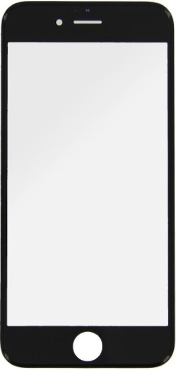 Produktbild OEM Display LCD Glas ohne Rahmen für iPhone 6 schwarz (Display, iPhone 6)