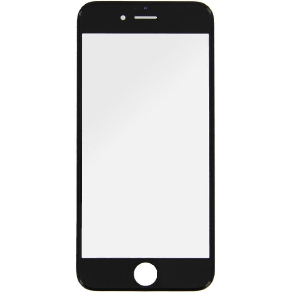 OEM Display LCD Glas ohne Rahmen für iPhone 6 schwarz (Display, iPhone 6), Mobilgerät Ersatzteile, Schwarz