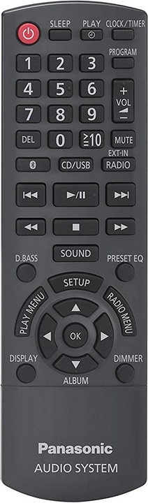 Actual product image Panasonic Sc-Pmx84 (Bluetooth, 2x 60 W)