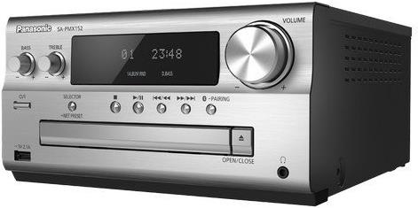 Image du produit Panasonic Sc-Pmx152 (Airplay, WiFi, Bluetooth, Multiroom, Spotify Connect, Lecteur de CD, 2x 60 W)