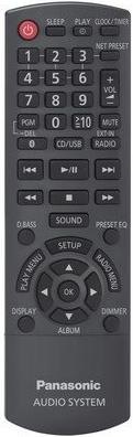 Image du produit Panasonic Sc-Pmx152 (Airplay, WiFi, Bluetooth, Multiroom, Spotify Connect, Lecteur de CD, 2x 60 W)