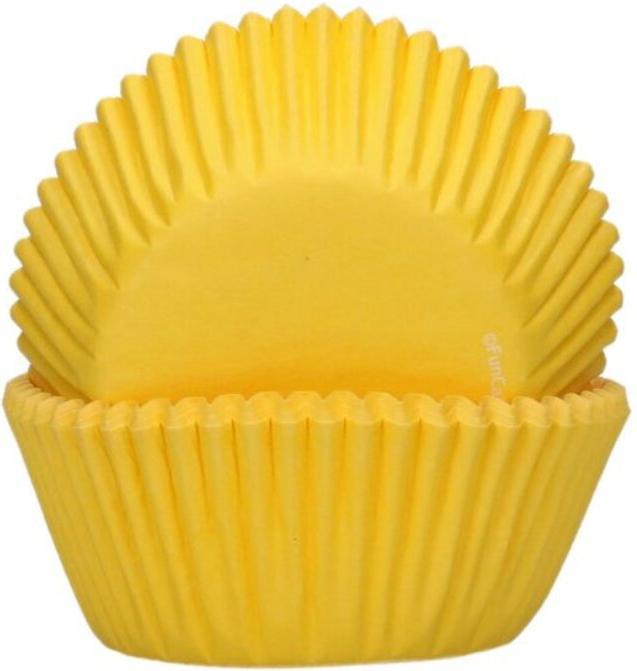 FunCakes Backförmchen Gelb pk/48 (5 cm)