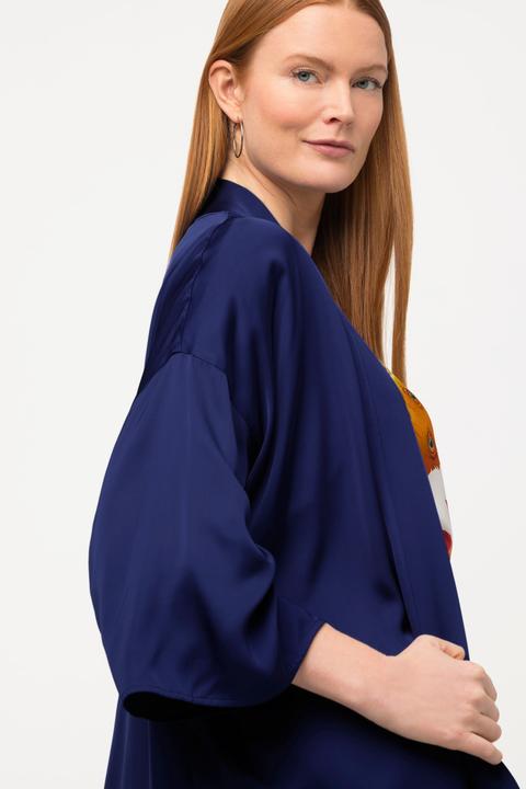 Produktbild Ulla Popken Kimono, Schalkragen, weite 3/4-Ärmel (42, 44, 46, 48)