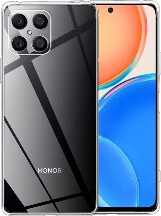 Image du produit Screenguard Honor X8 Etui souple en TPU transparent (Honor X8)