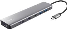 Produktbild Trust DALYX 7-in-1 Multiport Adapter (USB-C, 7 Ports)