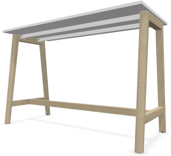 Actual product image Narbutas Nova Wood high table (160 x 70 x 105 cm)