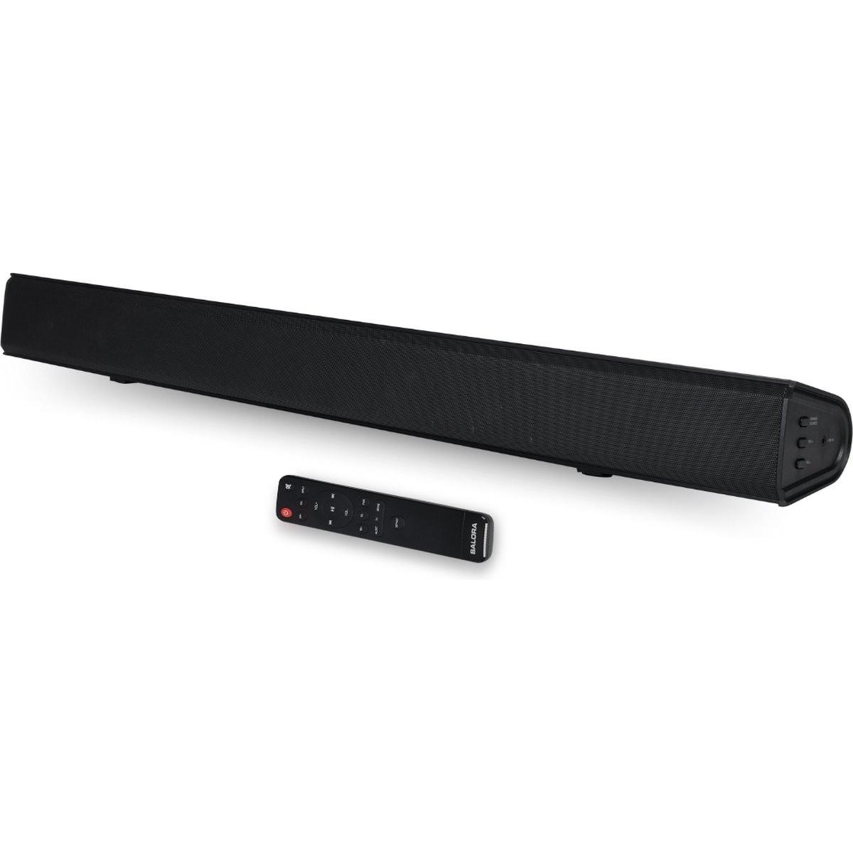 Salora SBO680 (40 W, 2.1 canali), Soundbar, Nero