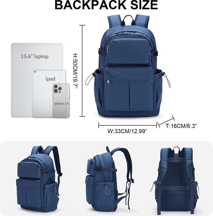 Produktbild Only-Bags.Store Rucksack Schulmädchen, Casual Travel Daypack, Laptop-Rucksack im Teenager, Rucksack Wasserdicht