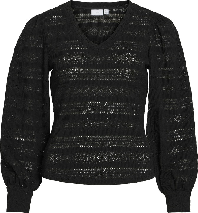 Actual product image Vila V-Ausschnitt Oberteil mit langen Ärmeln (L)
