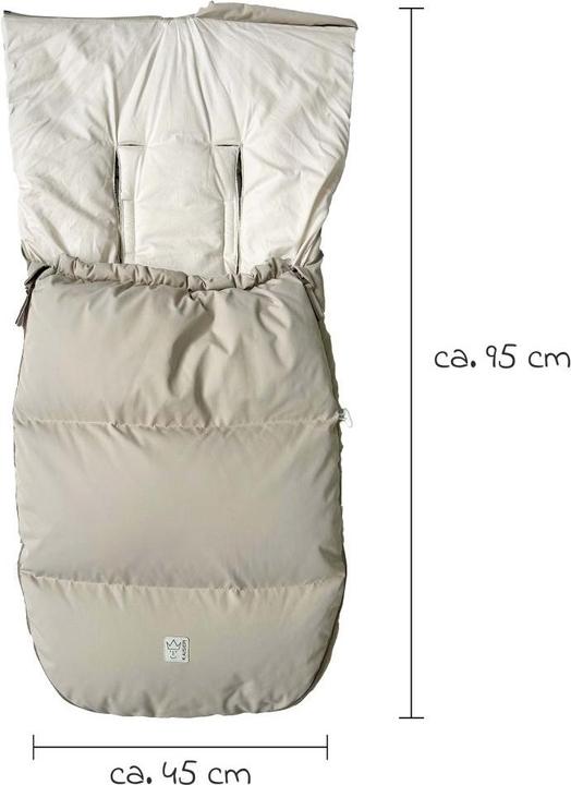 Produktbild Kaiser Baby Fusssäcke für Kinderwagen & Buggys Daunen-Fusssack Dowwny XL für Kinderwagen
