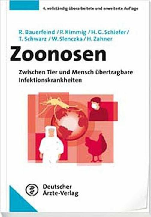 Produktbild Zoonosen (Deutsch, Horst Zahner, Peter Kimmig, Schiefer Hans Gerd, Tino Schwarz, Werner Slenczka, Rolf Bauerfeind, 2024)