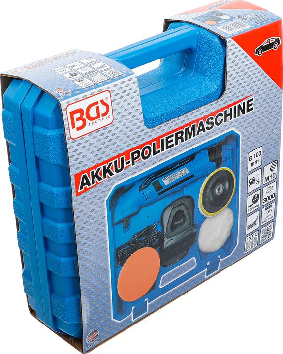 Actual product image BGS Polisseuse sur accu 3,000 tr/min 10.8 V 1.3 Ah