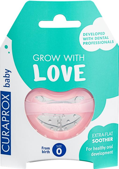 Immagine prodotto Curaprox Baby Schnuller Gr0 rosa (1x, 0 - 12 Mesi)