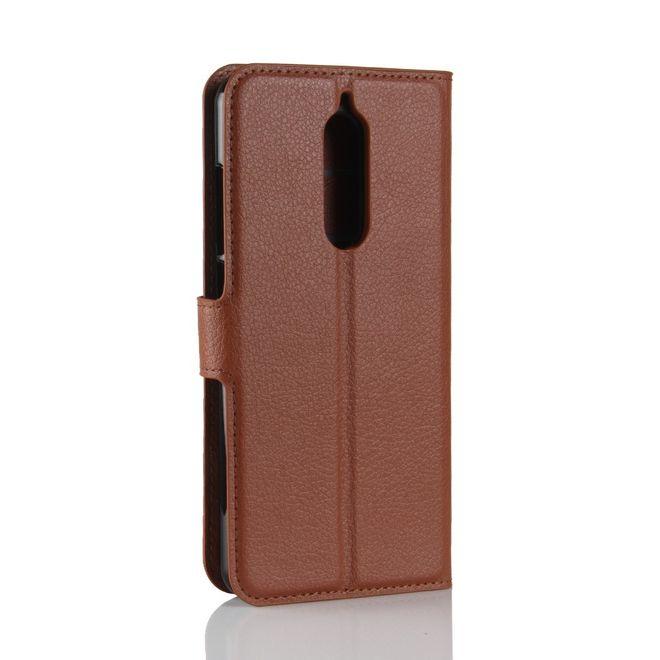 Actual product image MU Classic Leather cover with litchite texture (Wiko View XL)