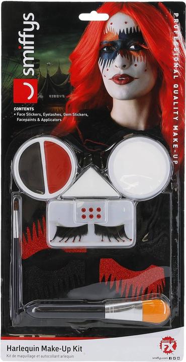 Immagine prodotto Smiffys Harlequin Kostüm MakeUp Set