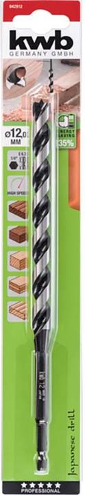 Actual product image kwb snake drill 3 S Japan 235 mm (8 mm)