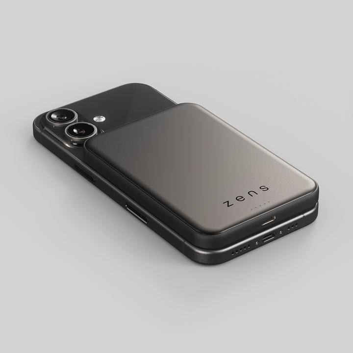 Image du produit Zens Qi2.2 mit bis zu 25W Pro 2 Semi Solid State Qi2.2 Powerbank 10000mAh black (10000 mAh, 25 W, 38.50 Wh)