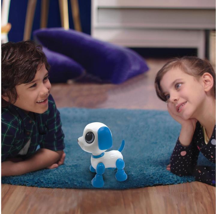 Produktbild Lexibook POWER PUPPY Mini Hunde-Roboter mit Licht und Soundeffekten, Handklatschbefehl, Wiederholungsfunktion (Multilingual)