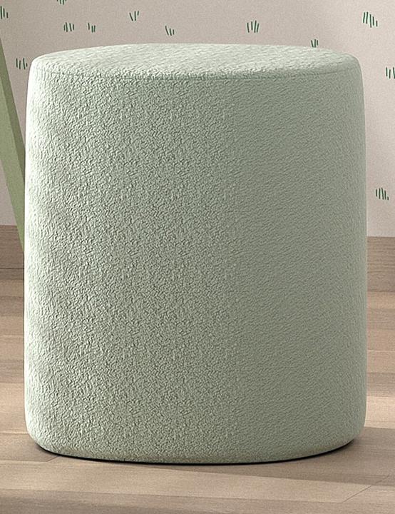 Actual product image Vipack Moon Stool Boucle Green