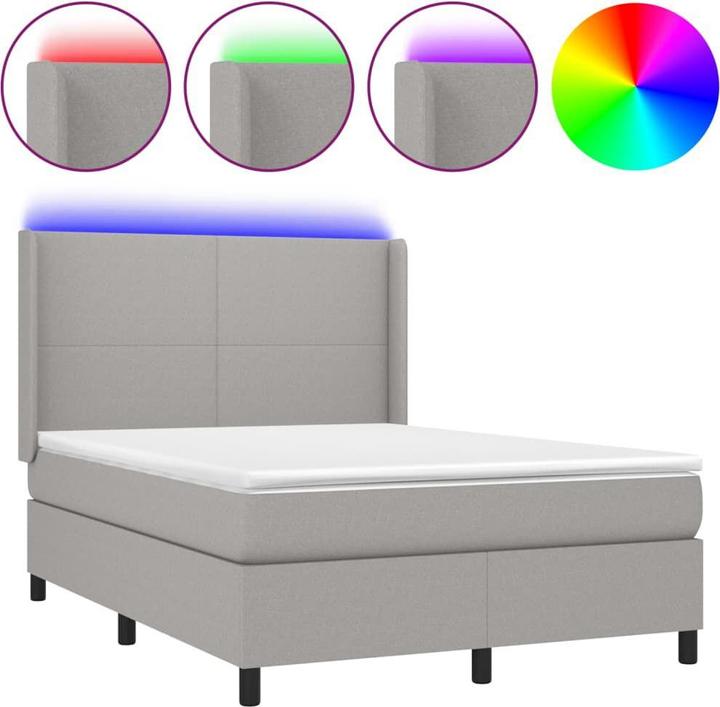 Actual product image vidaXL Boxspringbett (140 x 190 cm)