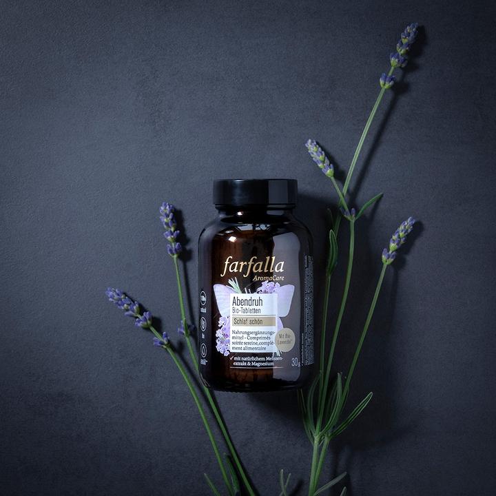 Produktbild Farfalla Abendruh Bio-Tabletten schlaf schön Tabl (80 Stk., Tabletten, 126 g)
