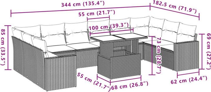 Produktbild vidaXL Celia