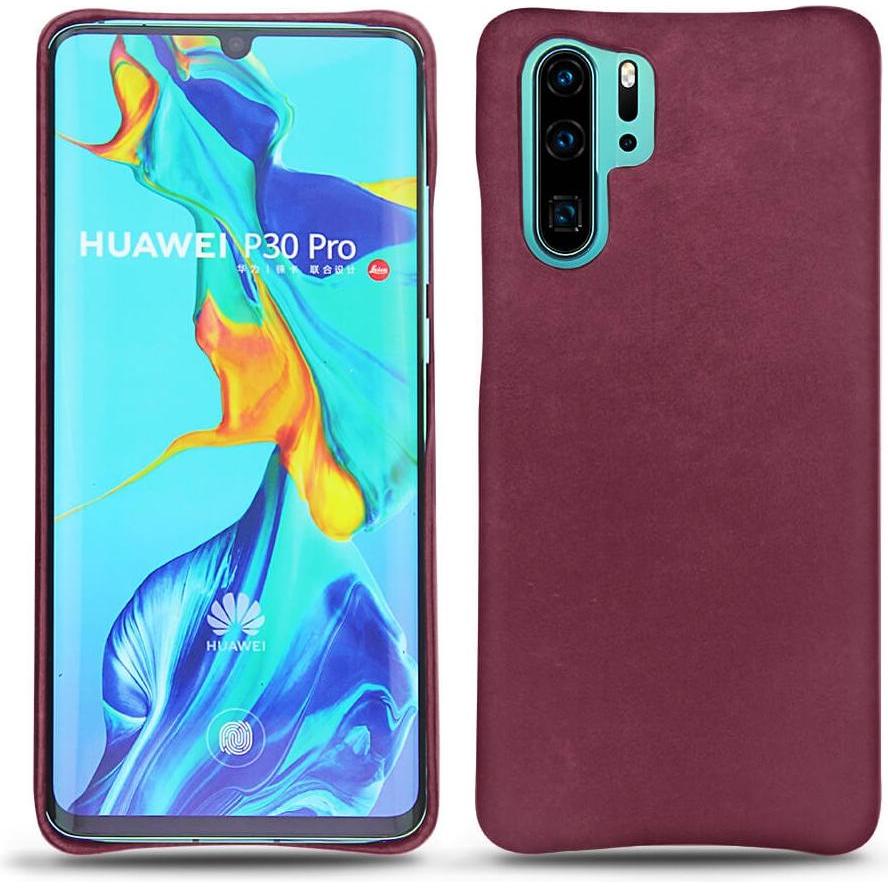 Noreve Lederschutzhülle (Huawei P30 Pro), Smartphone Hülle, Violett