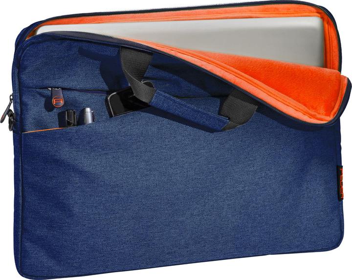 Image du produit Pedea 43,9cm 17,3 pouces Sac NB Fashion bleu Compartiment intérieur : 44 x 32,5 x 3 cm L x l x H (17.30")