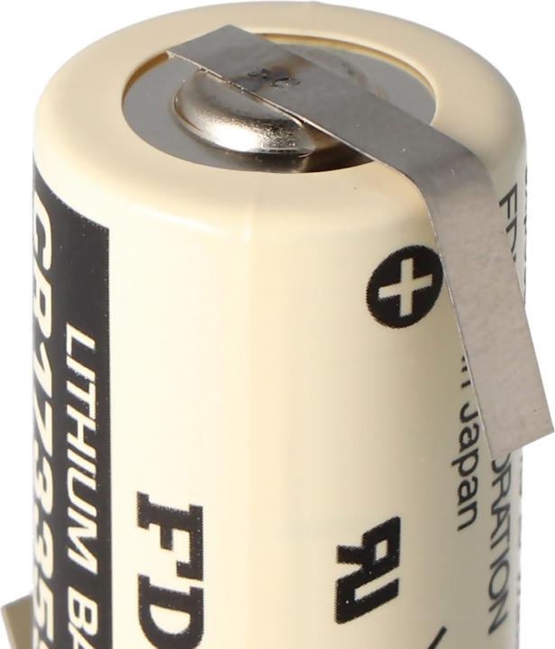 Immagine prodotto FDK Batterie CR17335 SE Size 2/3A, mit Lötfahne Z-Form (1 pz., 2/3 A, 1800 mAh)