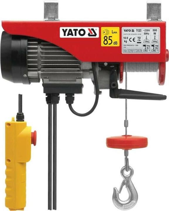 Image du produit Yato WCIĄGARKA LINOWA 500W 125/250kg 5901