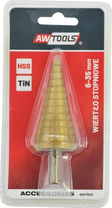 Produktbild Awtools WIERTŁO STOPNIOWE HSS-TIN / 6-35mm (6-35 Millimeter)