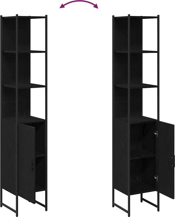 Produktbild vidaXL Badezimmerschrank (33 x 33 x 185.50 cm)