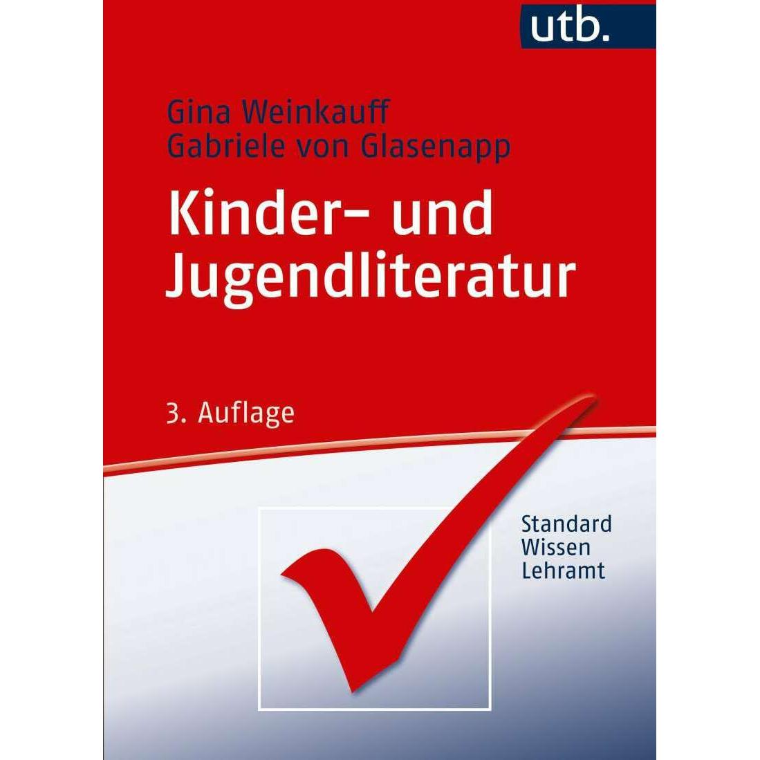 Kinder- und Jugendliteratur, Fachbücher von Gabriele von Glasenapp, Gina Weinkauff