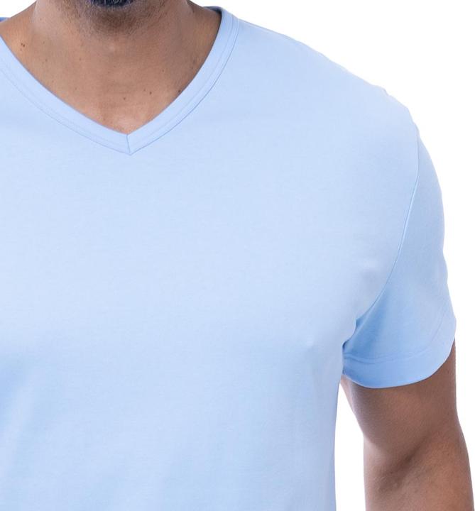 Produktbild Mey - Graphic Stripes - Schlafanzug (M Hellblau) (M)