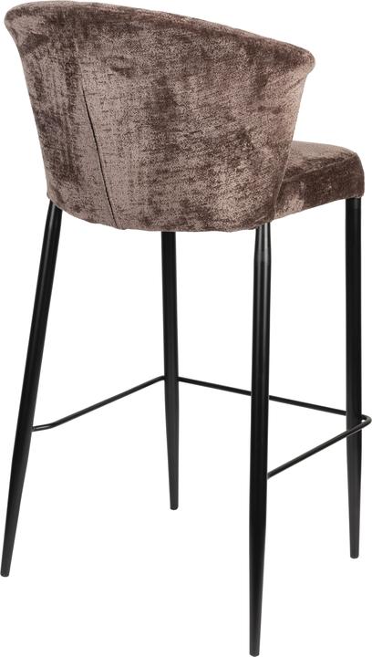 Actual product image Dutchbone Georgia Stool Counter Purple