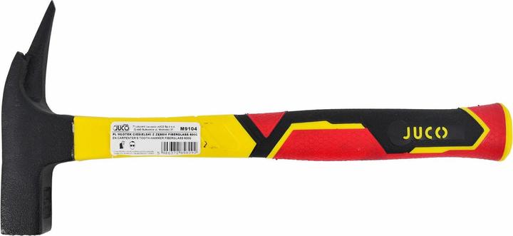 Actual product image Jucon Młotek Ciesielski Z Zębem Fiber Glass 0.6kg (840 g)