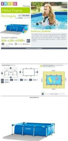 Produktbild Intex Family Frame (260 x 160 x 65 cm)
