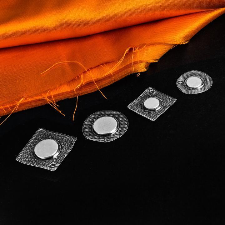 Produktbild Supermagnete Einnähbarer Magnet eckig (10x)