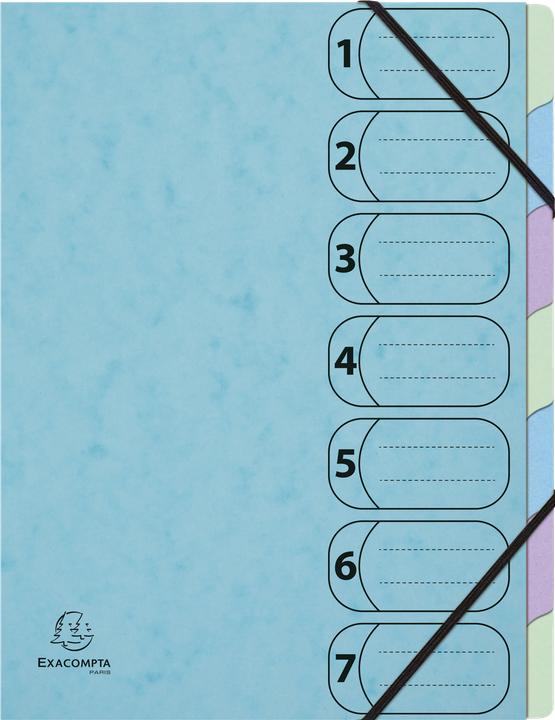 Produktbild Exacompta Ordnungsmappen (A4, 80 x)