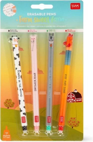 Actual product image Legami Gel pens (multicolour, Rose, 4 x)