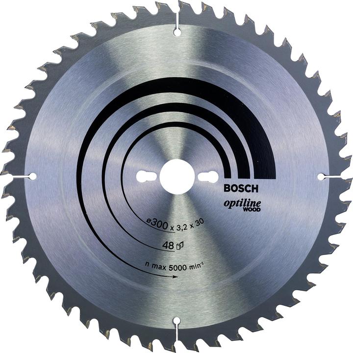 Bosch Professional Zubehör Lama per sega circolare PRO Wood, 300 x 3,2 x 30 mm