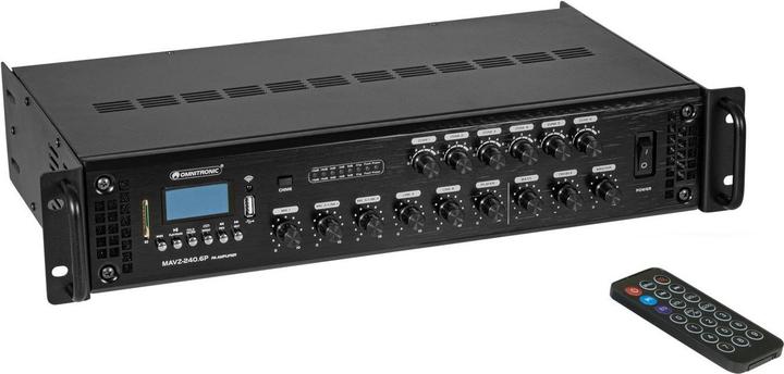 Productafbeelding Omnitronic MAVZ-240.6P ELA mengversterker