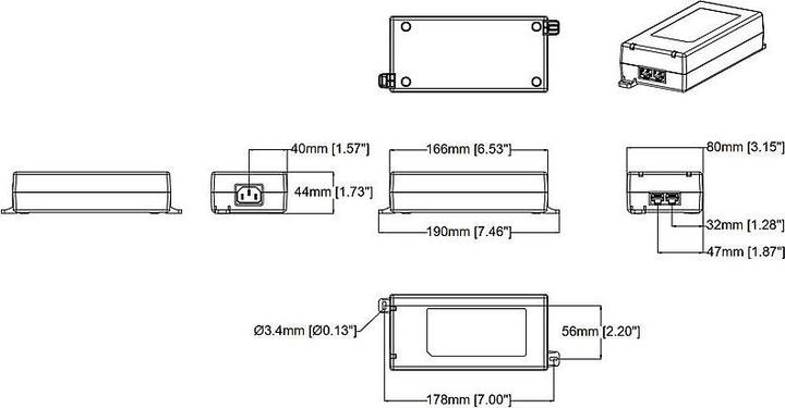 Immagine prodotto Axis TU8004 90 W Midspan (802.3bt (PoE+++), 90 W)