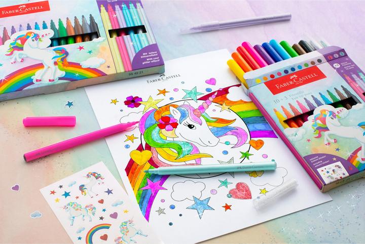 Immagine prodotto Faber-Castell Pennarelli unicorno Special Edition (Ordinati, 10 x)