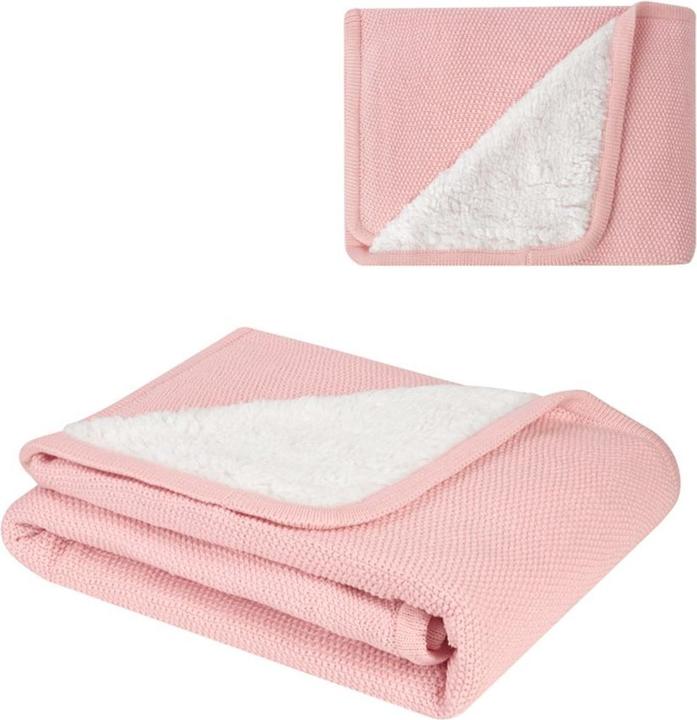Kikkaboo couverture bébé tricotée 100x75 (100 x 75 cm)
